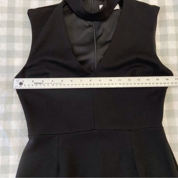 BAILEY 44 black dress cut out open neck sexy contemporary classic quality stretc - Picture 13 of 15